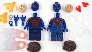 LEGO Spider-Man: Across the Spider-Verse | Spider-Man 2099 Unofficial Lego Minifigures Comparison