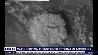 Tsunami advisory issued for US West Coast after volcano erupts in Tonga