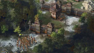 Age of Empires 4 - 4v4 EPIC SIEGE IN FRONT OF ENEMY BASE | Multiplayer Gameplay
