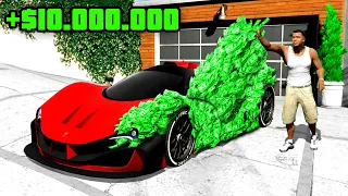 GTA 5 aber ALLES was ich berühre wird zu GELD!!🤑