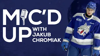 Mic'd Up with Sudbury Wolves defenceman Jakub Chromiak