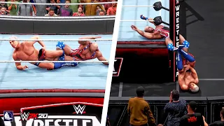 30 Unexpected Finisher Variations in WWE 2K20 (insane!) #2