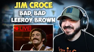 JIM CROCE - Bad Bad, Leroy Brown (Live) | FIRST TIME REACTION