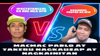 Pro FLM MACMAC at Anti FLM TAKERU Nagkausap at Nagkainitan. DEBATE na MAINIT