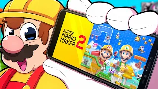 MARIO MAKER 2 NO CELULAR!