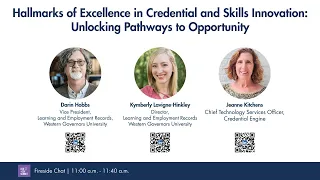 Hallmarks of Excellence in Credential & Skills Innovation: Unlocking Pathways to Opportunity