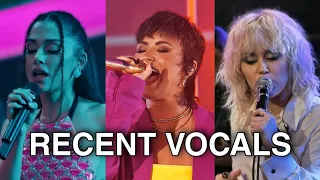 Vocal Battle: Ariana Grande Vs. Demi Lovato Vs. Miley Cyrus (Fair Clips) 2019 - 2021