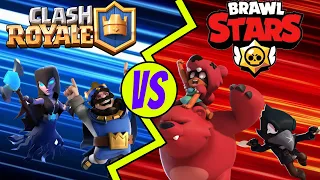 Clash Royale vs Brawl Stars