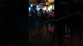 Irish dancing at locks pub, Limerick,  Ireland