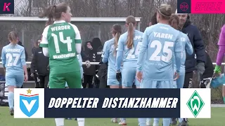 Werder Bremens Frauen melden sich mit Traumtoren zurück in die Saison | Viktoria Berlin - SVW