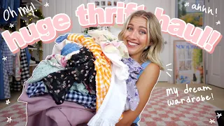 literally my BEST THRIFT HAUL (over 20 items!!) ✨ I basically thrifted my pinterest board ✨