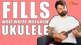 Fills, What, Where, Why and How - Ukulele Rhythm/Scale Tutorial