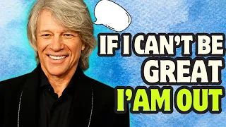 Bon Jovi Opens Up About His Vocal Problem