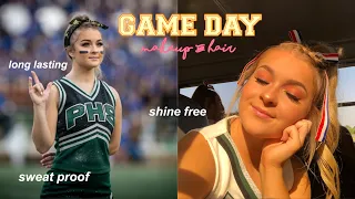 My Game Day Hair & Makeup Routine *SWEAT PROOF*