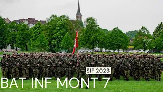 Armée Suisse - BAT INF MONT 7 - SIF 2023