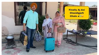 Finally Aj Bebe Pehli Vaar Gyi Chandigarh ✈️😍 ( Bebe Pori Khush 😍 )  | Harman khosa |