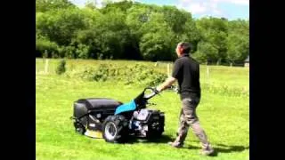 BCS Bank Commander with 1m Rotary Mower with Collector by Tracmaster UK