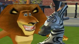 Madagascar on PS2 is a FEVER DREAM...