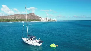 Drone Helps Saves Life in Hawaii While Anchored   4K