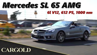 Mercedes SL 65 AMG, 2008, Klassiker der Zukunft mit unfassbarer Leistung, erst 51.769 km!