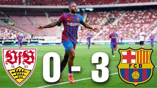 Stuttgart vs Barcelona [0-3], Preseason Match, 2021 - MATCH REVIEW