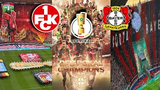 DFB Pokal finale Fans Atmosphere Bayern Leverkusen vs 1.FC Kaiserslautern 1-0