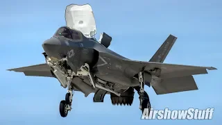 F-35, AV-8B, A-10, F-5s, Warbirds, and more! MCAS Yuma Airshow 2019 Highlights