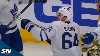 Maple Leafs Score Two Goals In 70 Seconds To Jump Out To Quick Lead vs. Golden Knights