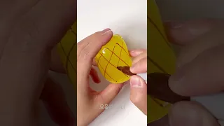 🍍파인애플 말랑이 만들기 - DIY Pineapple Squishy with nano tape #shorts