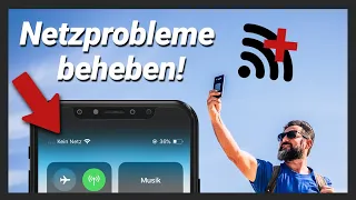 iPhone hat keinen Empfang und findet kein Netz? Netzprobleme lösen & Empfang verbessern!