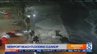 Newport Beach continues cleanup efforts after recent flooding