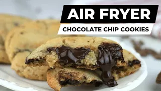 Air Fryer Chocolate Chip Cookies (Soft, Gooey, and Delicious)