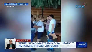 Itinuturong mastermind sa umano'y investment scam, arestado | Saksi