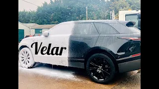 Range Rover Velar R-Dynamic Black Sonax Profiline ceramic coating CC36 car wash clean detailing