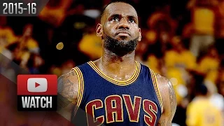 LeBron James Full Game 2 Highlights at Warriors 2016 Finals - 19 Pts, 9 Ast