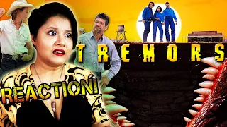 First Time Watching Tremors (1990) REACTION!