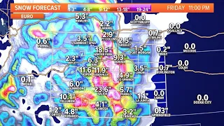 What to know about the winter storm forecast to impact Colorado