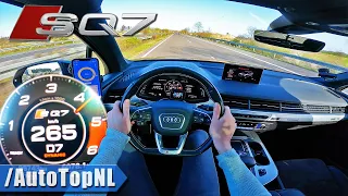 AUDI SQ7 TDI V8 | TOP SPEED on AUTOBAHN [NO SPEED LIMIT] by AutoTopNL