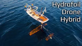 Drone Motors on a Hydrofoil Surfboard