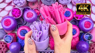 ASMR★(4K)★Crushing soap★Soap boxes with starch and foam★Cutting cubes★Clay cracking★