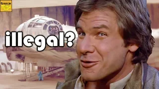 10 MOST ILLEGAL Items Han Solo Smuggled on the Millennium Falcon