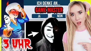 Kennt AKINATOR die PERSON die hinter den echten GAME Master MASKE ist (3 Uhr nachts Challenge)