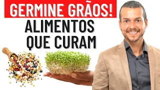 A MELHOR FORMA DE COMER ARROZ E FEIJÃO! COMO GERMINAR GRÃOS, SEMENTES E BROTOS!