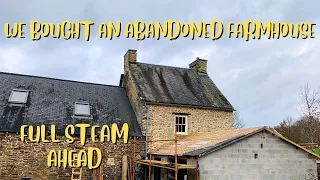#renovation #simpleliving #homesteading #farmhouse-No147.We Risked Everything-Full Steam Ahead!!