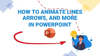 How To Animate lines, arrows, and more in PowerPoint | Office 365