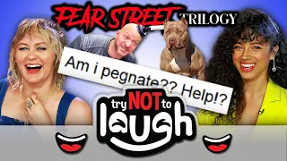 Try To Watch This Without Laughing Or Grinning (ft. The Cast of Netflix's Fear Street)