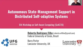 Autonomous State-Management Support in Distributed Self-adaptive Systems