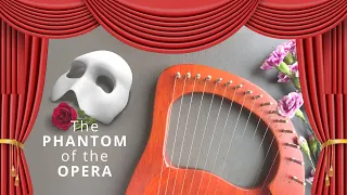 The Phantom of the Opera | Lyre Harp Cover (with notes)