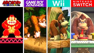 Evolution Of Donkey Kong Games (1981-2024)