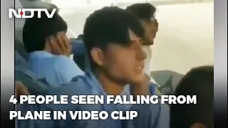 Afghanistan Crisis | Video: In Desperate Bid To Escape, Afghan Men Hang Onto Planes Taking Off